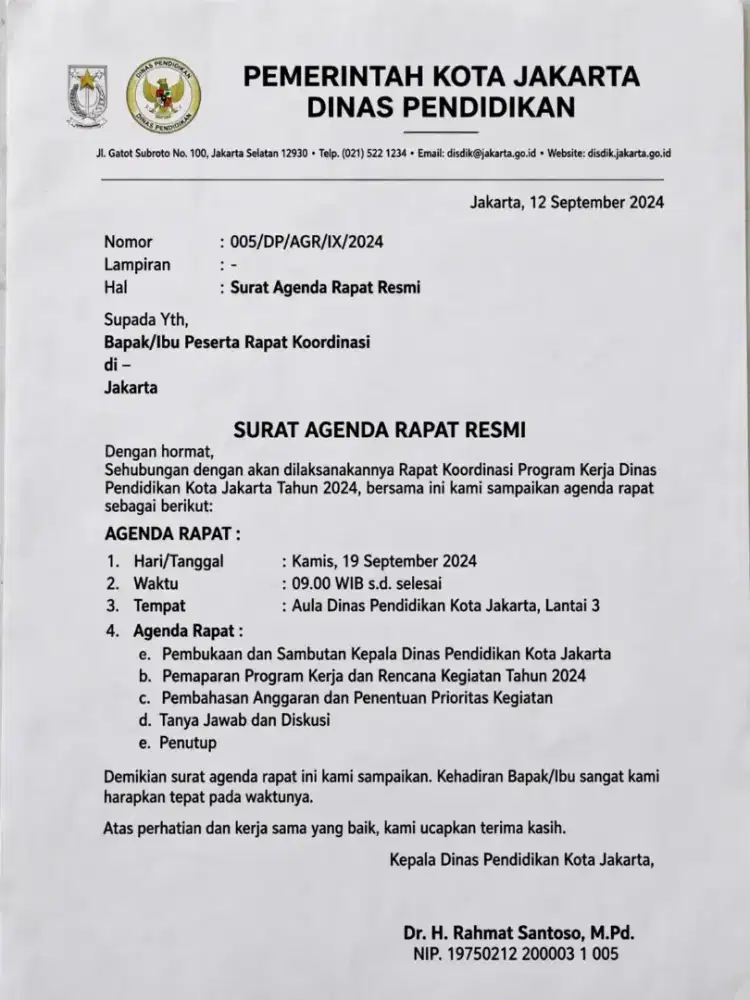 JASA CETAK SURAT AGENDA CUSTOM