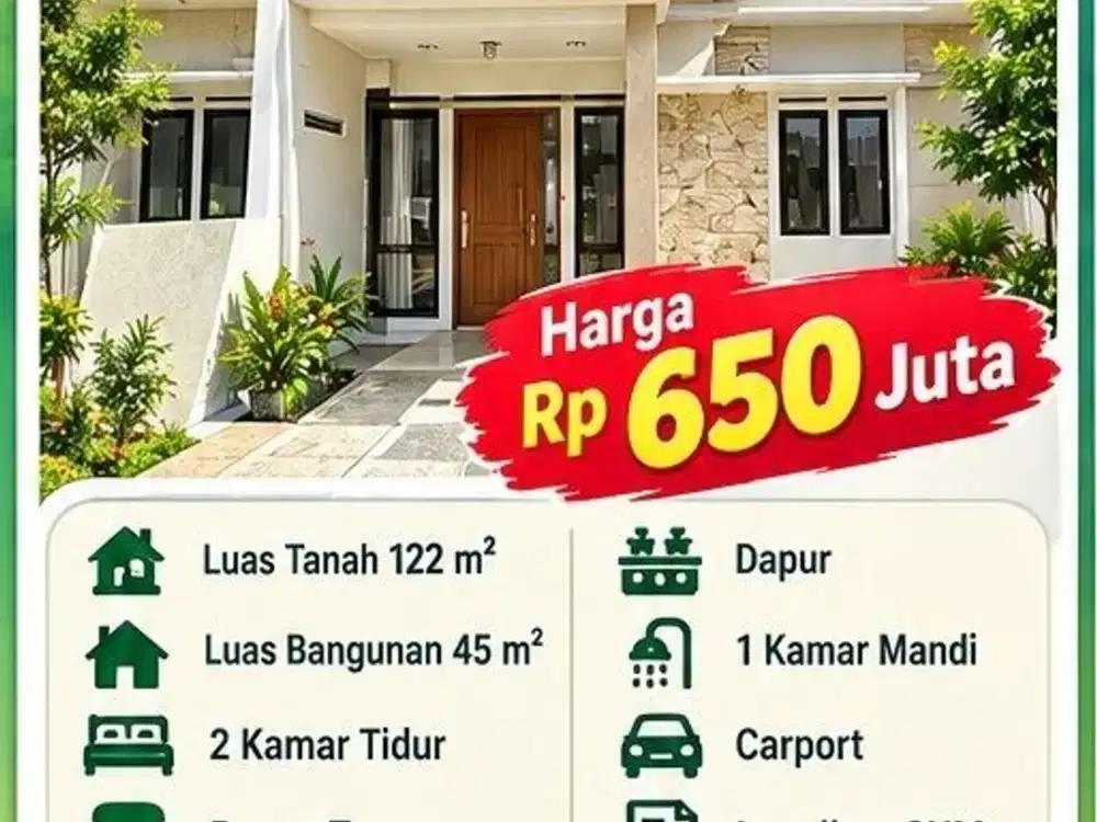 Rumah di Pamulang Premium Dekat Pintu Tol BSD