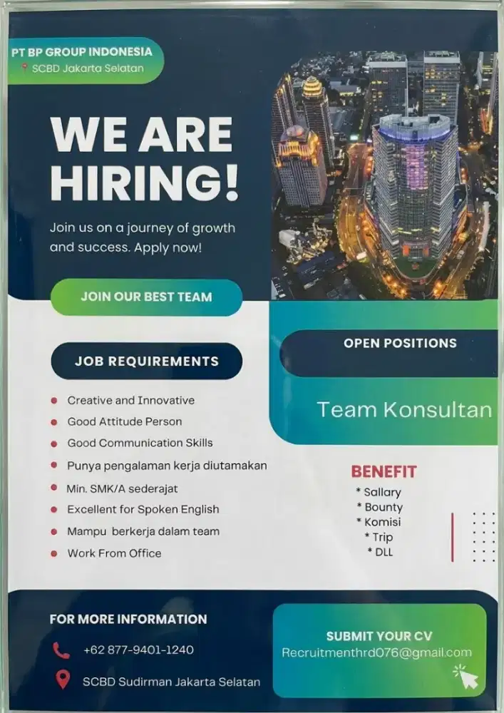 Info loker jaksel