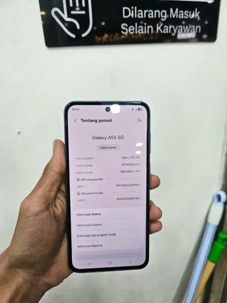 Samsung a55  ram 12/256