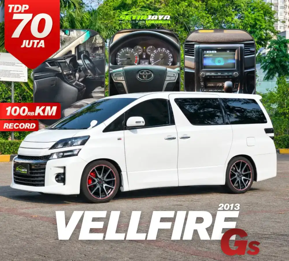 Toyota Vellfire Z 2400cc matic 2013
