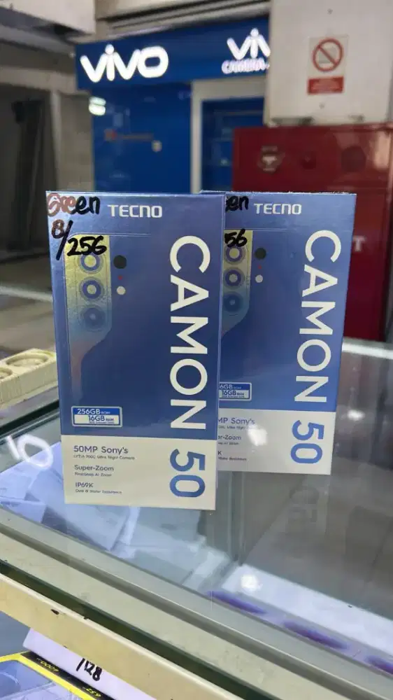 Tecno camon 50 8/256 green new