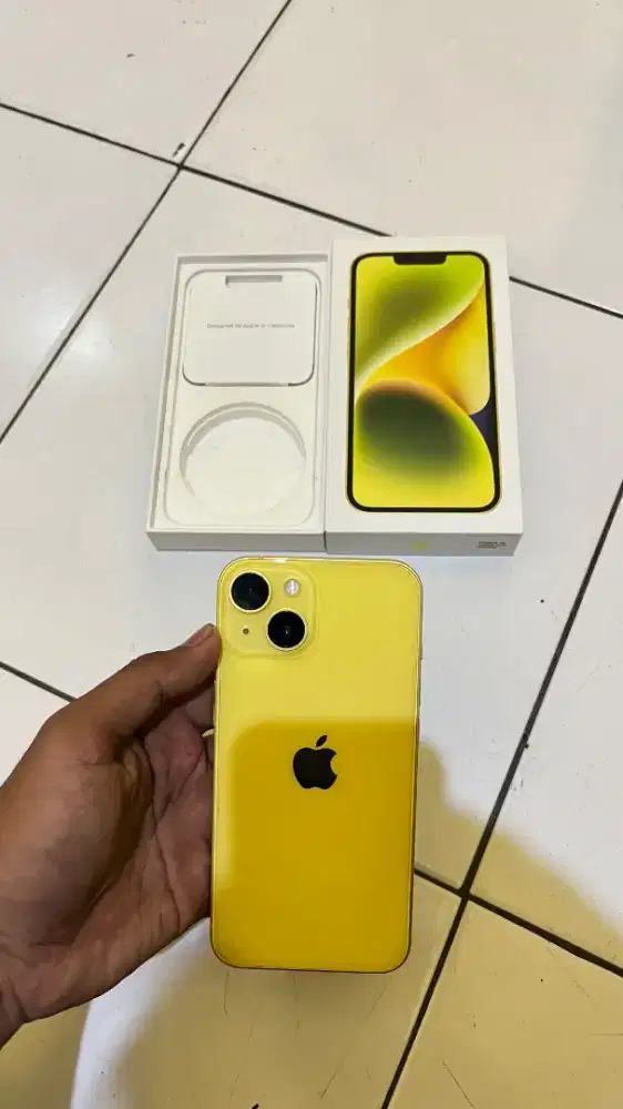 iPhone 14 Yellow ibox 128