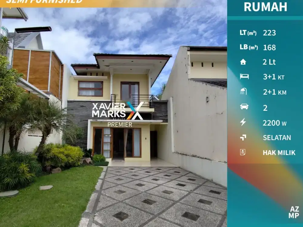 Dijual Rumah 2 Lantai Semi Furnish di Lahor Regency Batu Malang