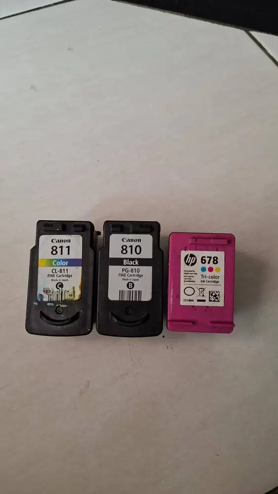 tinta Cartridge ada 3 harga satuan
