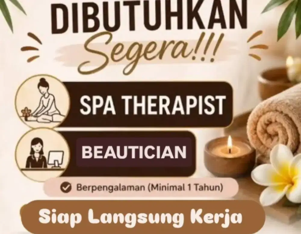 Lowongan Therapist Massage