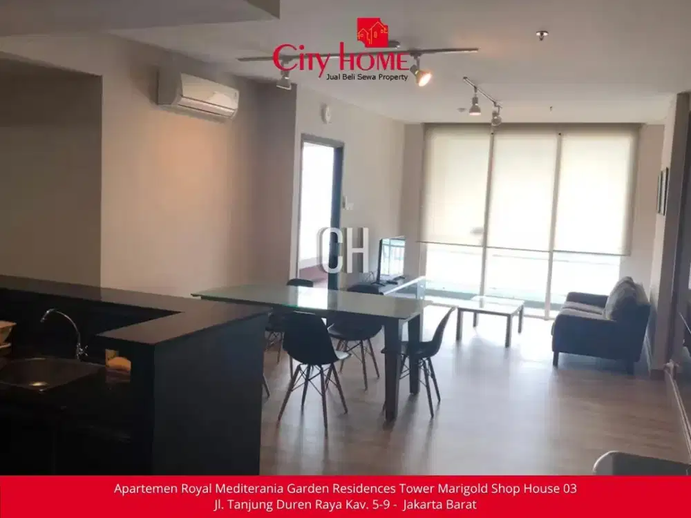 Disewakan Apartemen Furnished 3+1 BR di Central Park Residences