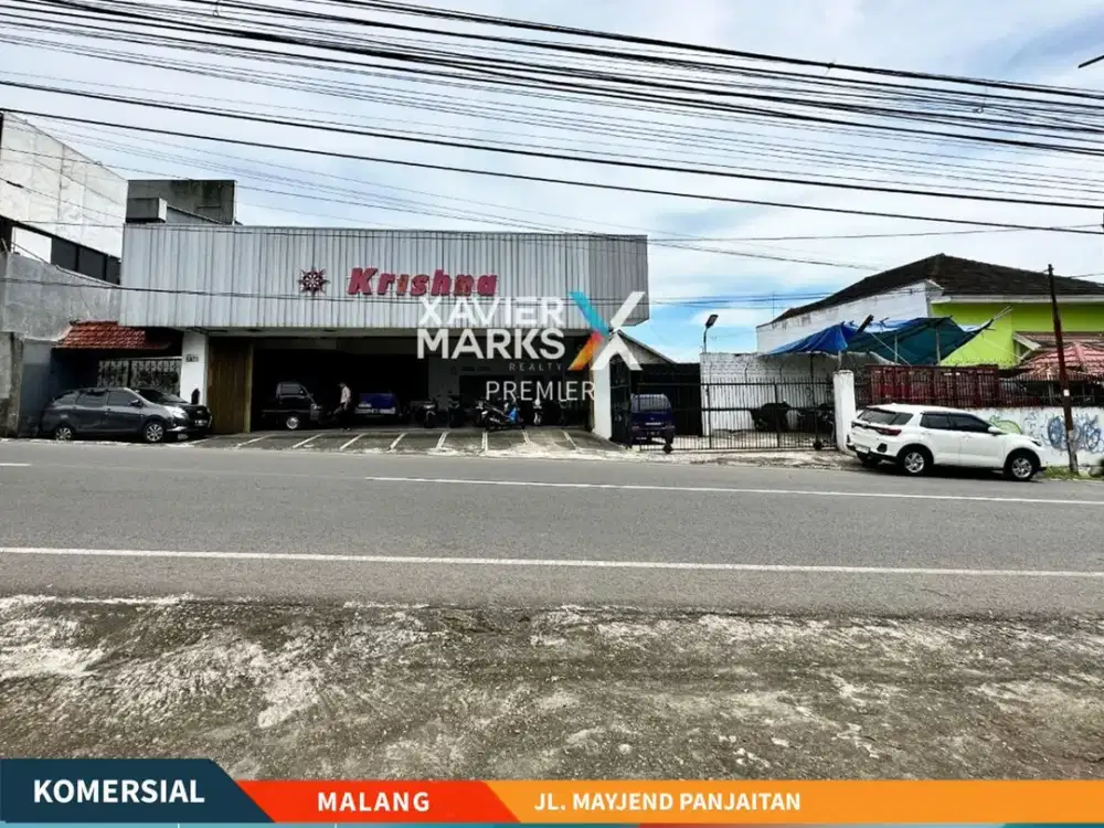 Dijual Rumah Usaha Poros di Jalan Mayjend Panjaitan Malang