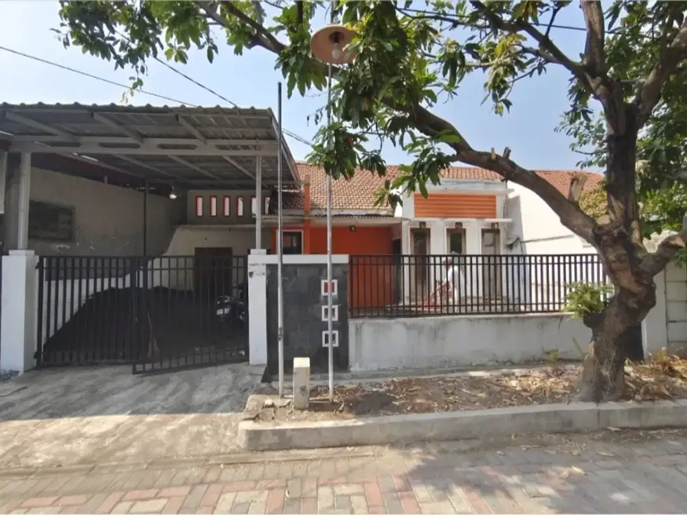 Rumah siap huni harga hitung tanah di Medokan Asri Utara, Row jalan sangat lebar