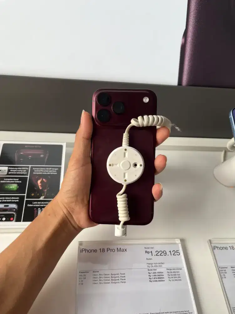 Kredit Iphone 18 Pro Max Dengan Cicilan Home Credit | Cicilan 0%!
