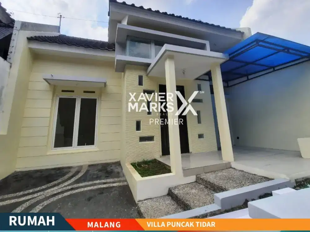 Dijual Rumah Murah Dekat Kampus di Villa Puncak Tidar Malang