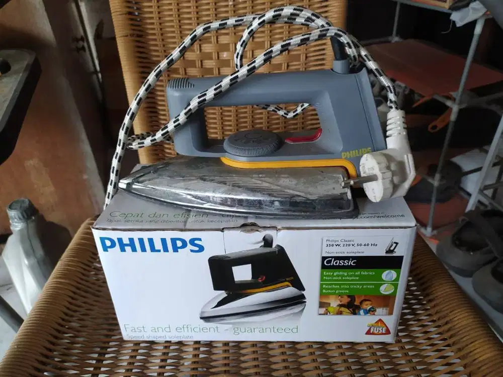 [BEKAS] Setrika Philips (WAJIB SERVIS)