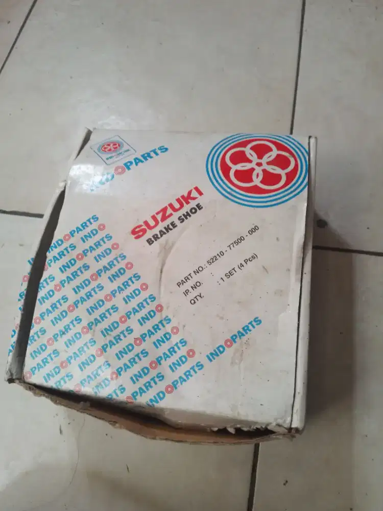 kampas rem suzuki masih baru