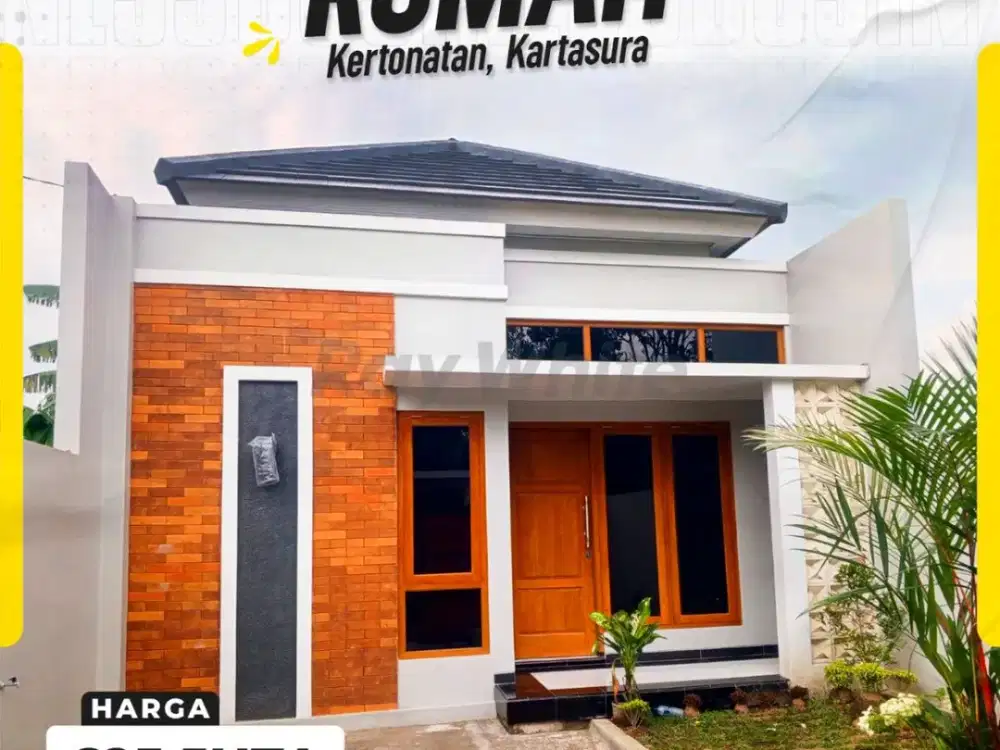Dijual Rumah Minimalis Siap Huni Kertonatan Kartasura Sukoharjo
