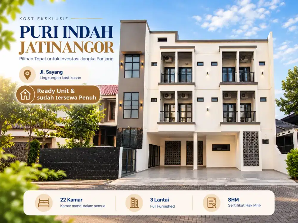 Rukost Jatinangor 22 Kamar Puri Indah Jatinangor Full Terisi