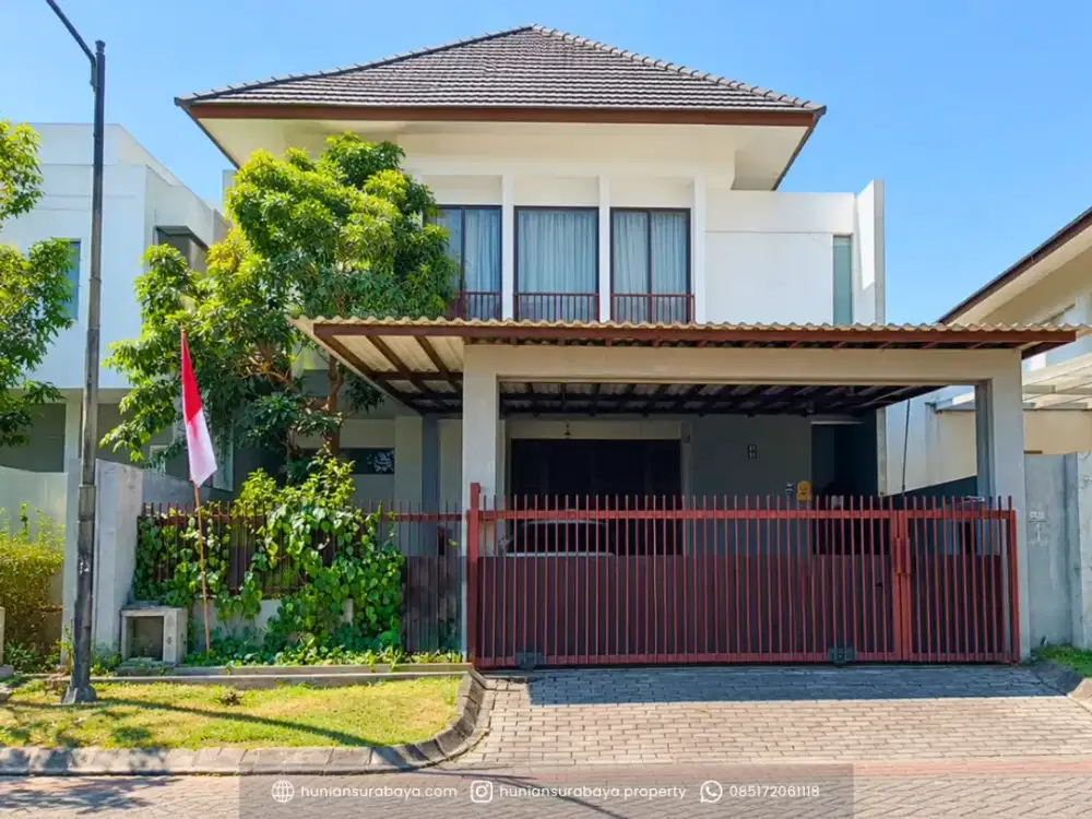 Rumah 2 Lantai Graha Famili Surabaya Barat Dekat Pakuwon Mall HGB