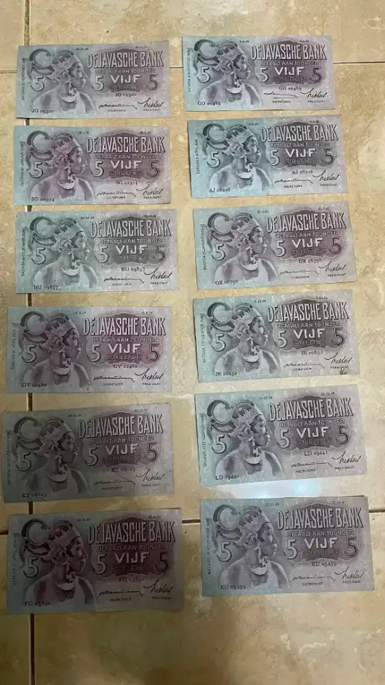 Uang golden Wayang dan Soekarno