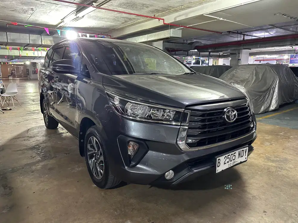 (KM Low) Toyota Kijang INNOVA G 2.4 DIESEL AT 2024 Abu tua