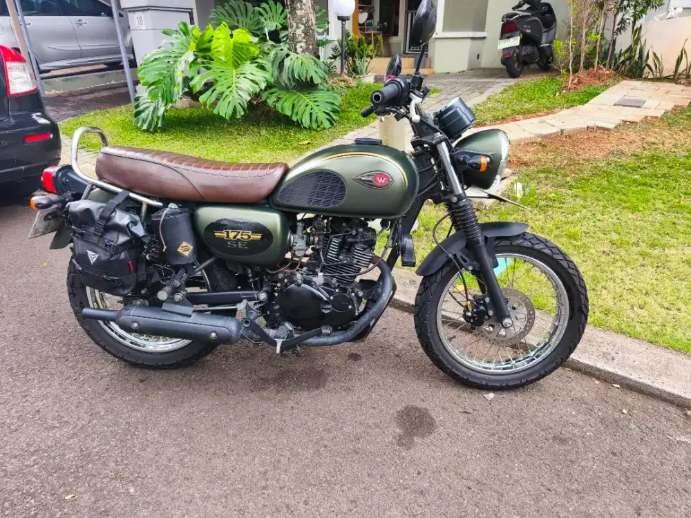 Kawazaki W 175 No PR siap turing