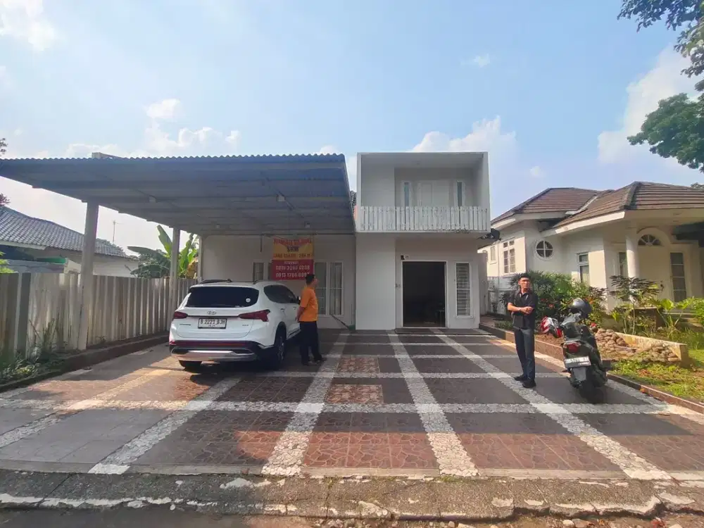 Rumah Luas SHM 4 Menit ke Gerbang Tol Sentul Barat Dibantu KPR J-59854