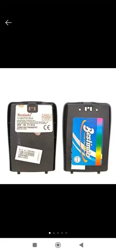Baterai BSL-10 for Ericsson T20 Bestindo - New tanpa packing.