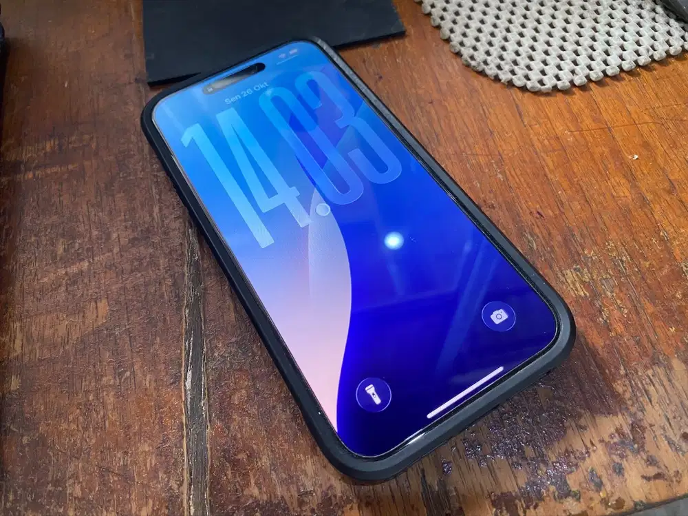 iPhone 15 Pro Max Promax 1 TB Hitam Black Titanium ex Ibox