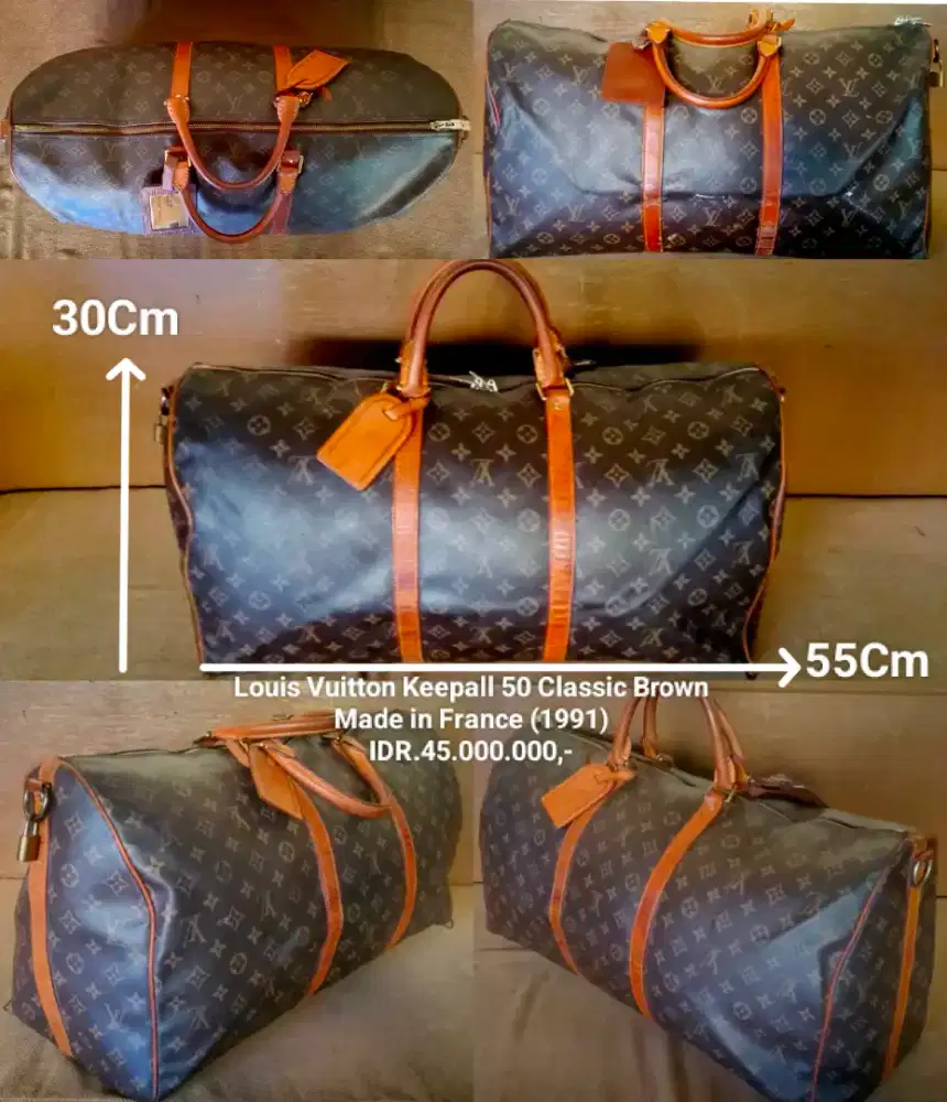 Travel bag Louis Vuitton keep All 50 size Large
