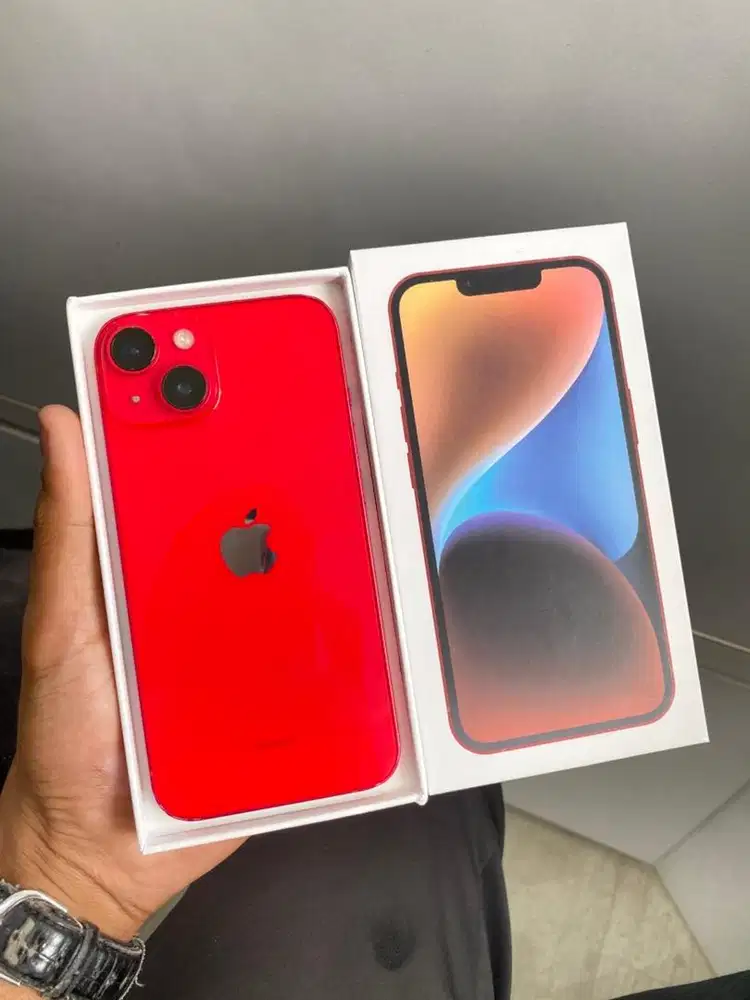 iPhone 14 128GB Esim Ex Inter Fullset Normal