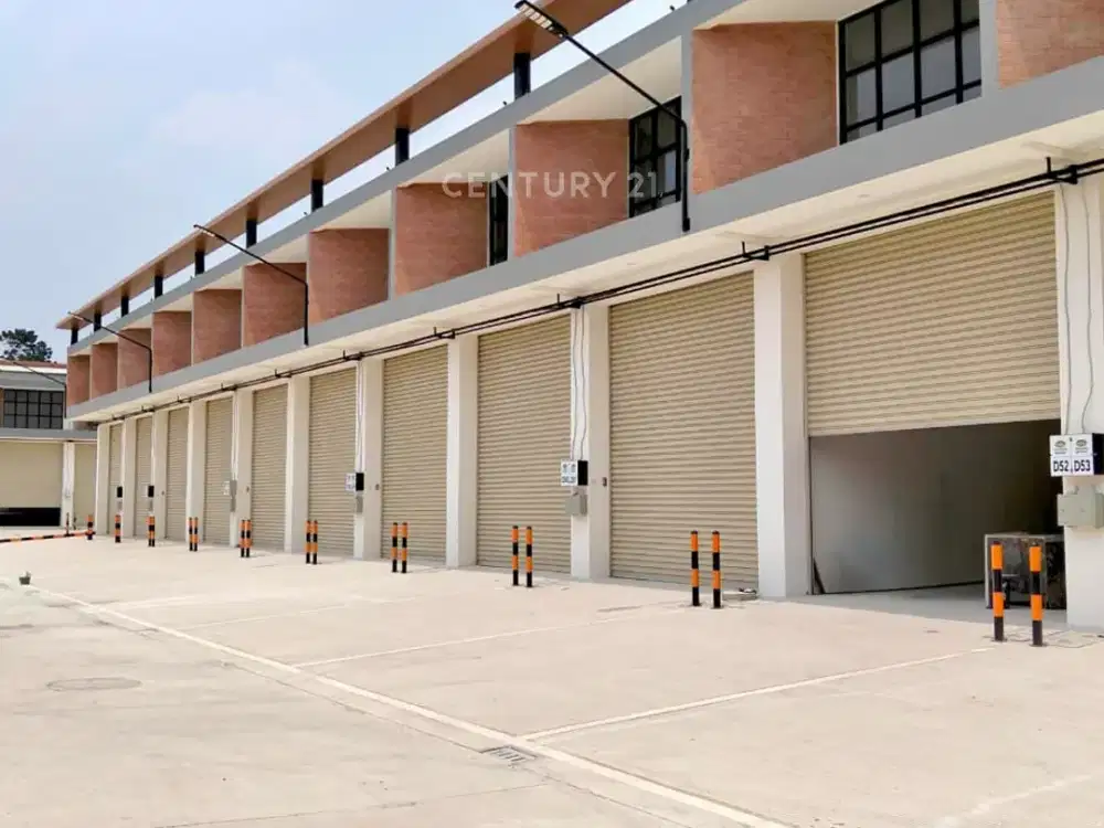 Gudang Modern Dengan Ceiling Tinggi Di Jababeka Bizpark Cikarang