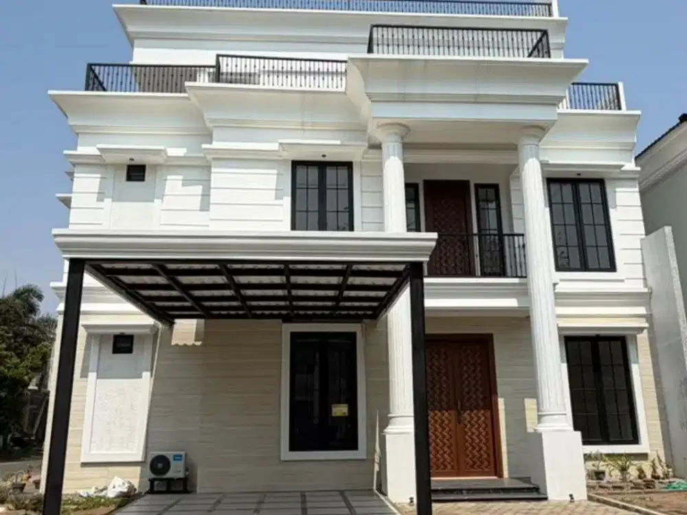 Dijual Rumah Mewah 3 Lantai - The Mahogany Residence