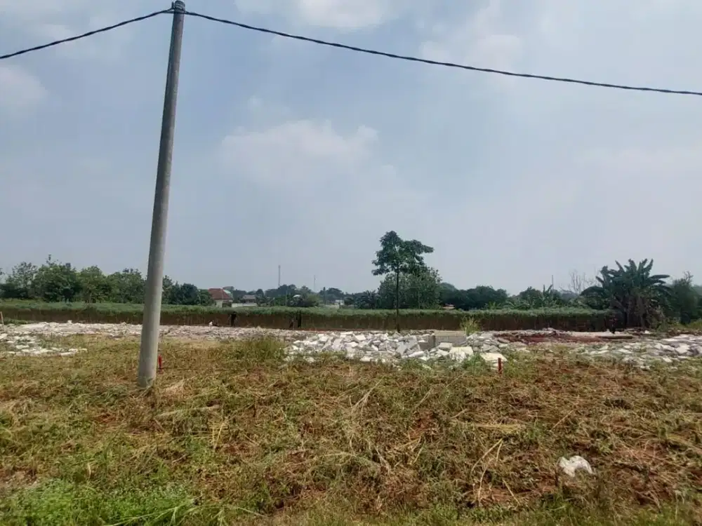 Dekat Stasiun Citayam, SHM Bisa Cicil 12x Flat Murah Tanah Kavling 1 Jt-an
