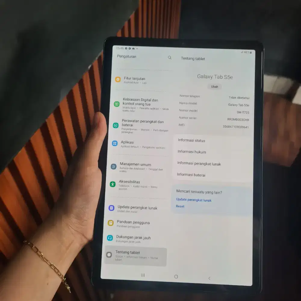 Samsung Galaxy Tab S5e 6/128GB SEIN – Unit Only