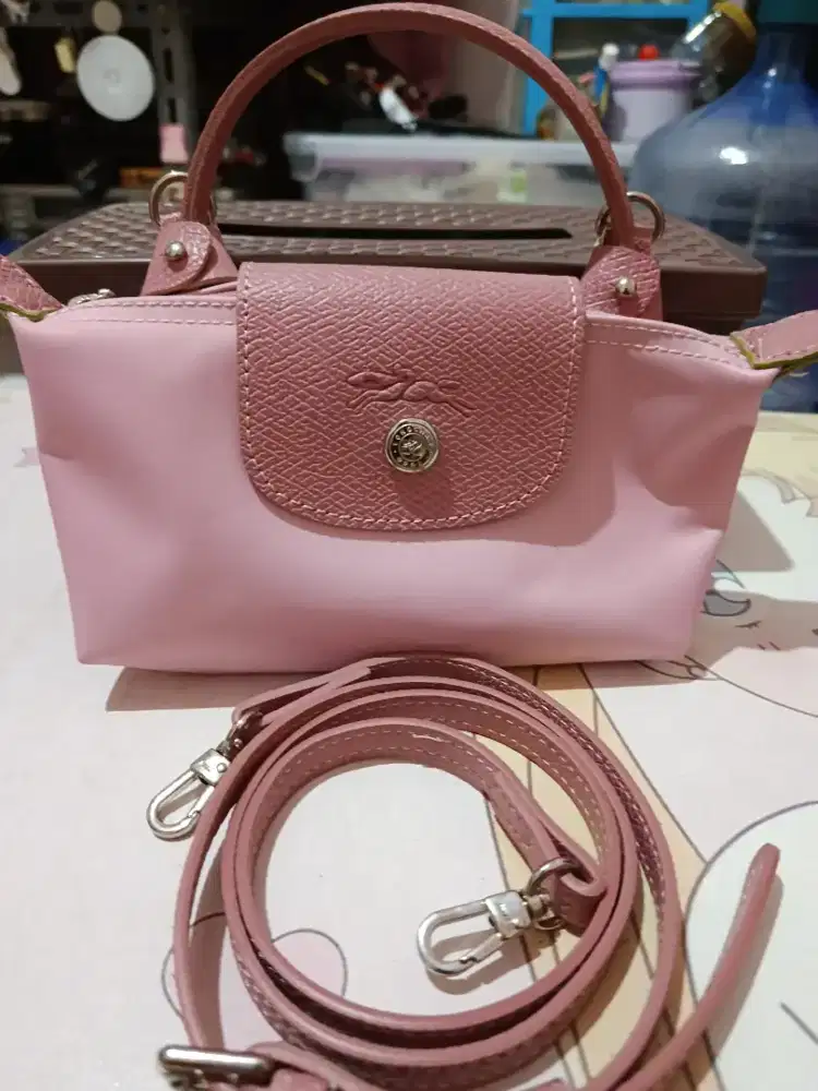 Tas mini pink patel