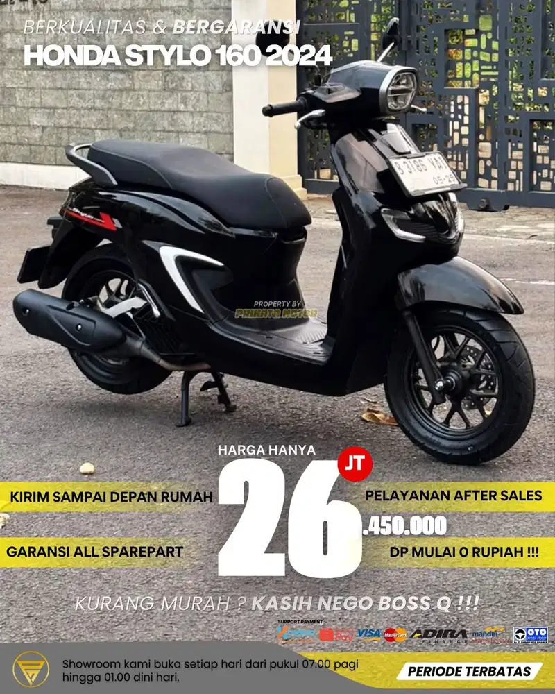 HONDA STYLO 160 CBS ISS ESP 2024
