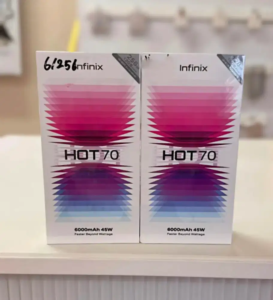 Infinix Hot 70 6+6/256 Garansi Resmi Baru Dan Segel