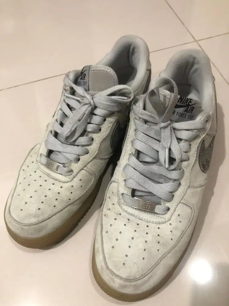 Sepatu Men Sneakers Nike Air Force 1 Low x Reigning Champ Classic Gray