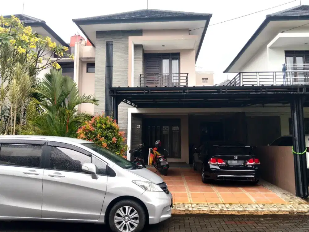 Sewa Rumah Modern Full Furnished Siap Huni di Komplek Grand Sharon
