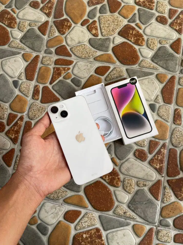 iPhone 14 256Gb Putih Ex iBox