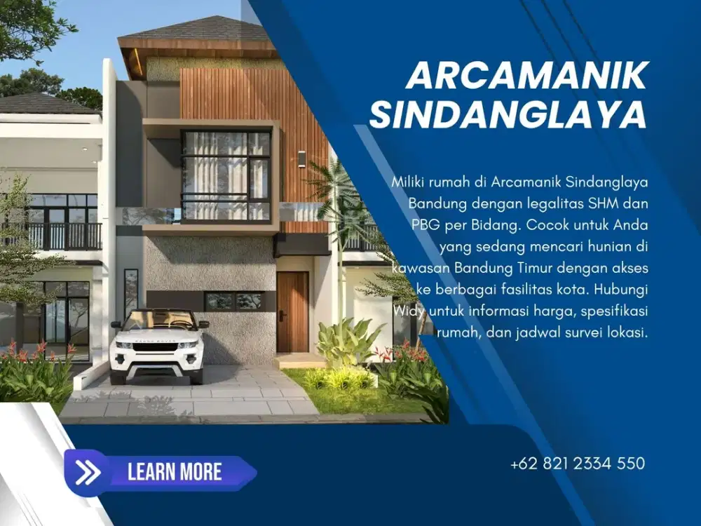 Dijual Rumah 2 Lantai Arcamanik Sindanglaya Bandung Harga 790 Juta