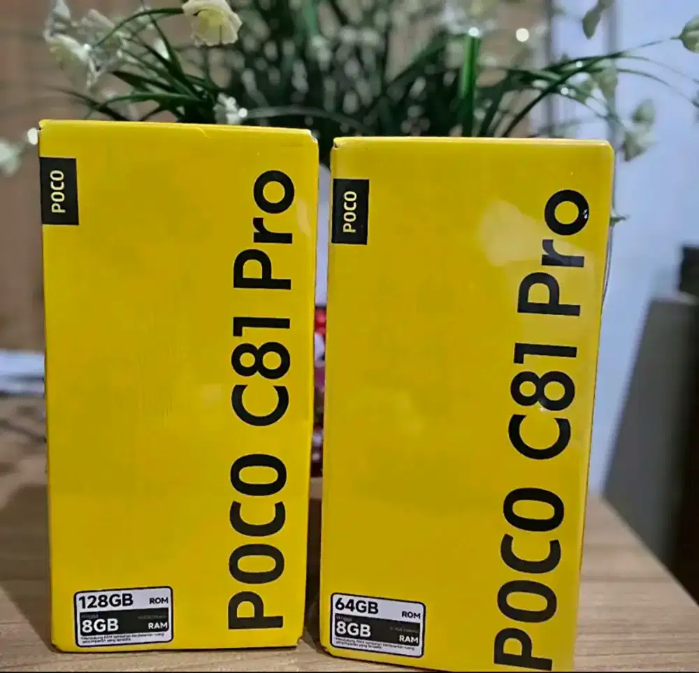 Poco C81 Pro 4/64 Garansi Resmi Baru Dan Segel