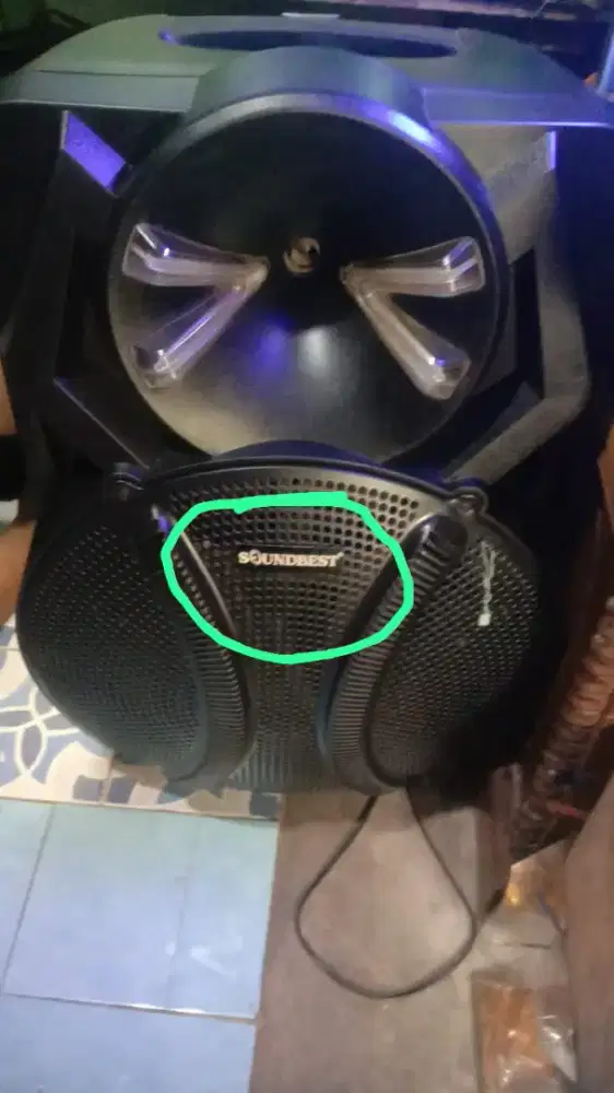Jual Speaker portabel evolotion suara kencang 18inc 2jt bole nego