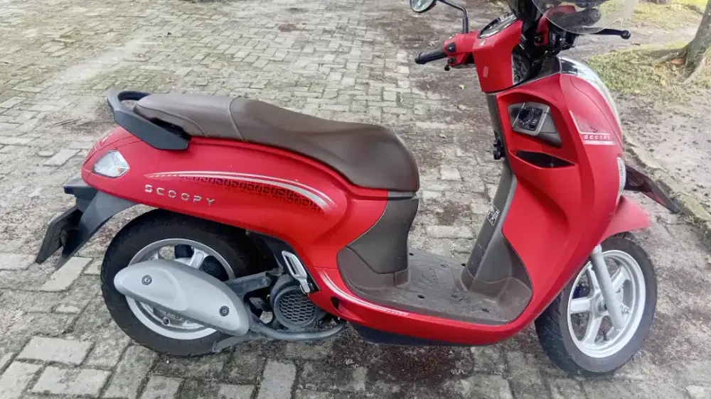 Honda Scoopy tahun pembuatan 2024.pembelian awal januari 2025