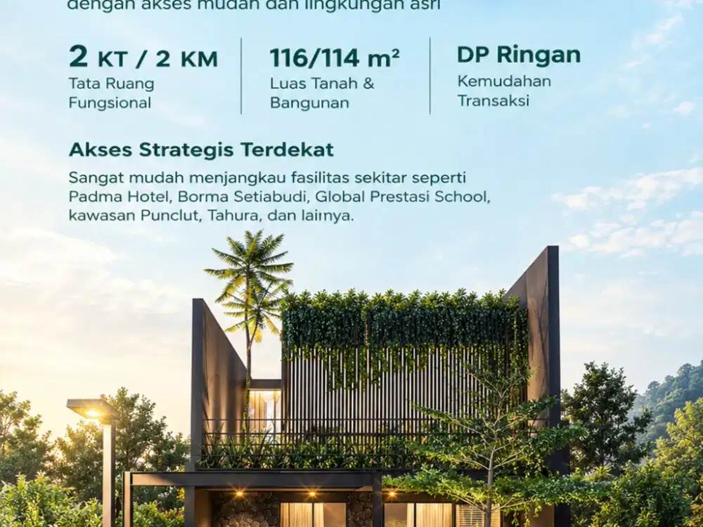 Jual Rumah Citra Green Dago LT 116 m², LB 114 m²