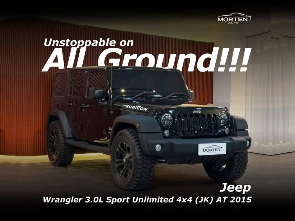 [SUPER Low Km!!!] Jeep Wrangler Sport Unlimited Renegade 4x4 (JK) 2015