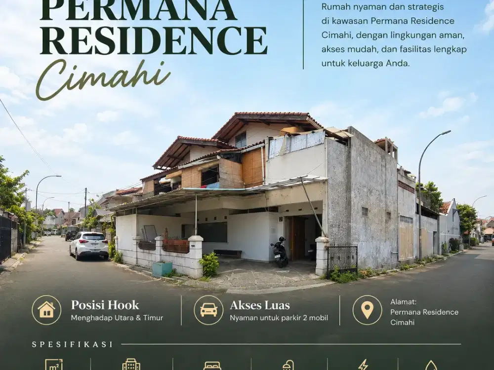 Dijual Rumah Luas LT 233 m², LB 400 m²