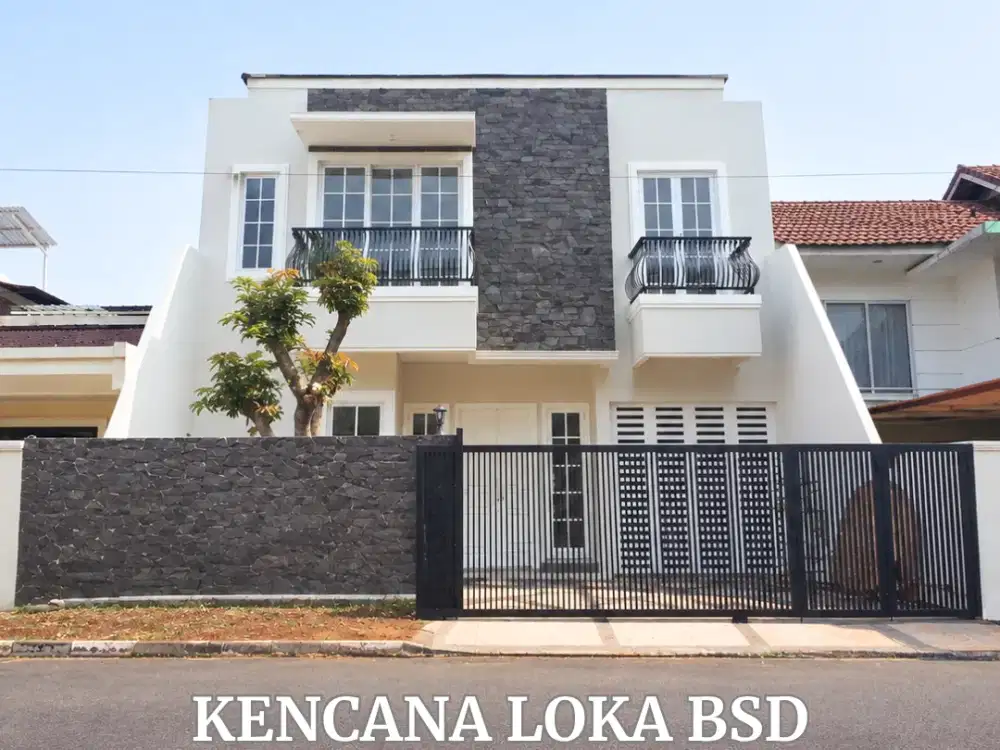 RUMAH LUAS 2 LANTAI DI KENCANA LOKA BSD