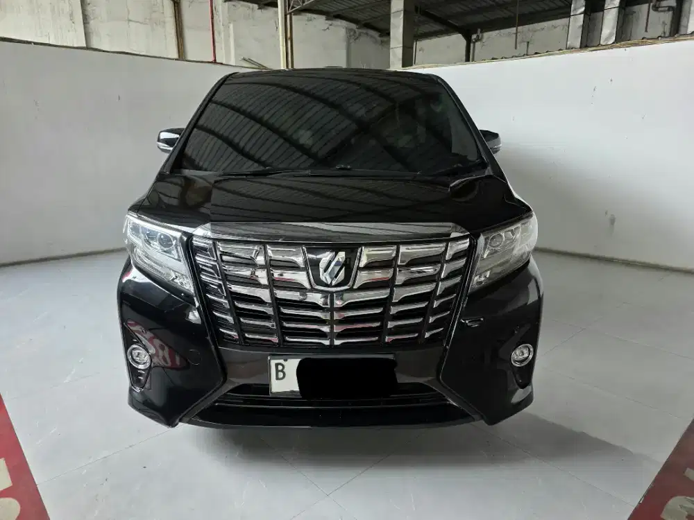 Low km 53rban Toyota Alphard G 2.5 AT (Matic)2015/16 Hitam  Istimewa