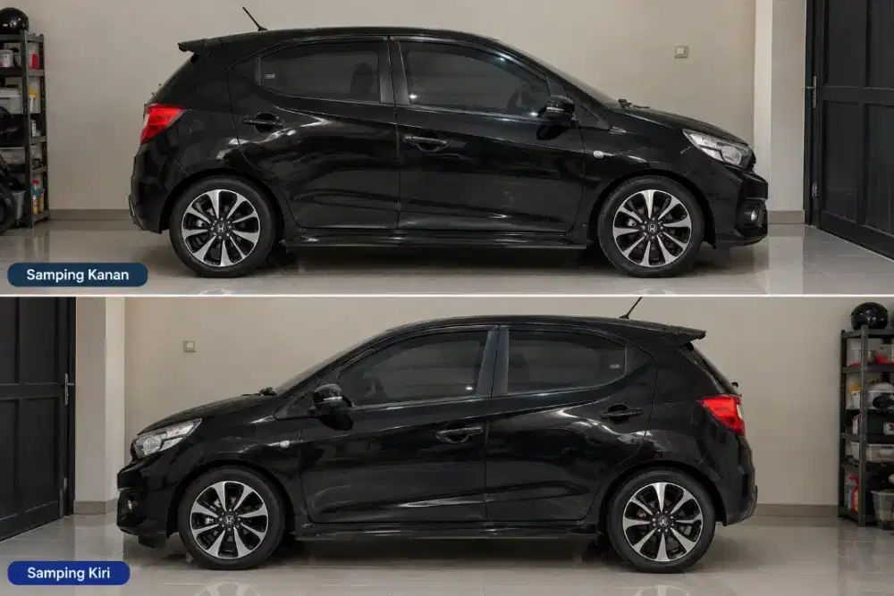 Honda Brio RS 1.2 CVT AT 2021 Hitam – Semarang – Siap Pakai**