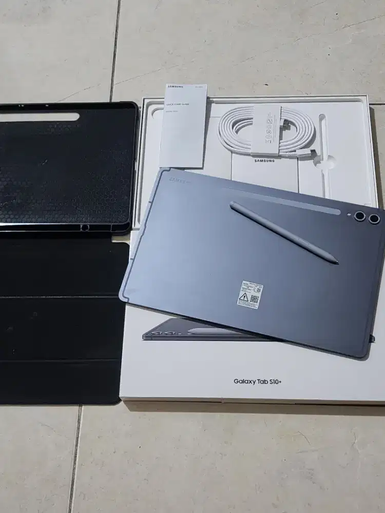 Samsung Tab S10 Plus 12/256Gb Wifi Only, warna Gray SEIN, 99,9% Mulus