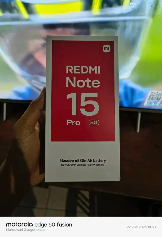 Redmi Note 15 Pro 12/512 Baru Segel Dus bisa Bayar Pake Spaylater!!